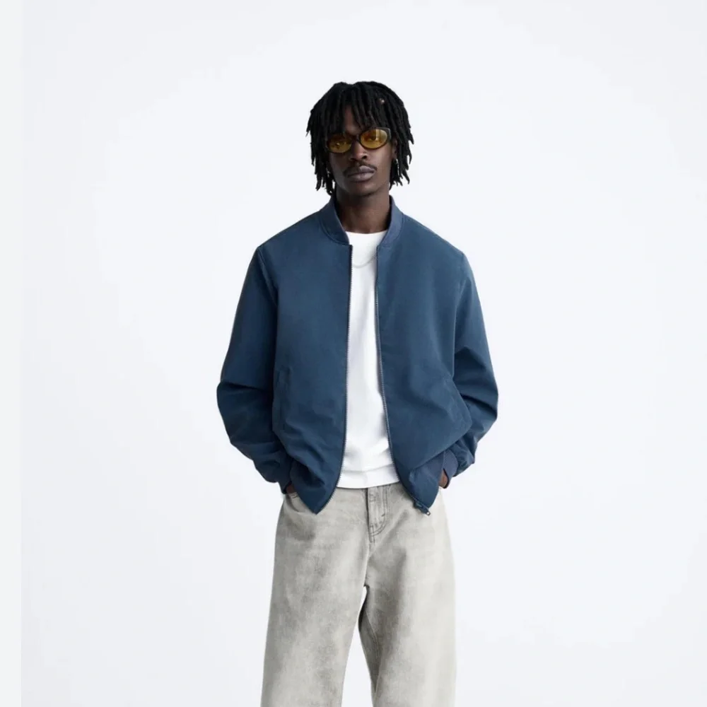 Zara Men NWT lightweight bomber jacket 4302/404